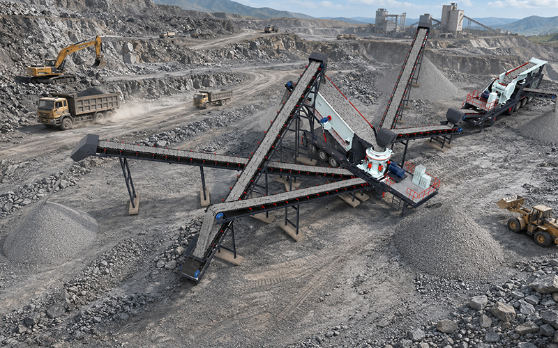 Chile's Ultimate Hard Rock Crushing Solution: 80–150 t/h Mobile Jaw + HP300 Multi-Cylinder Hydraulic Cone Crusher Unit