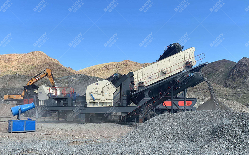 Mobile Reshaping Productivity: Baichy Heavy Industry YDPZ Series High-Capacity Mobile Impact Crusher