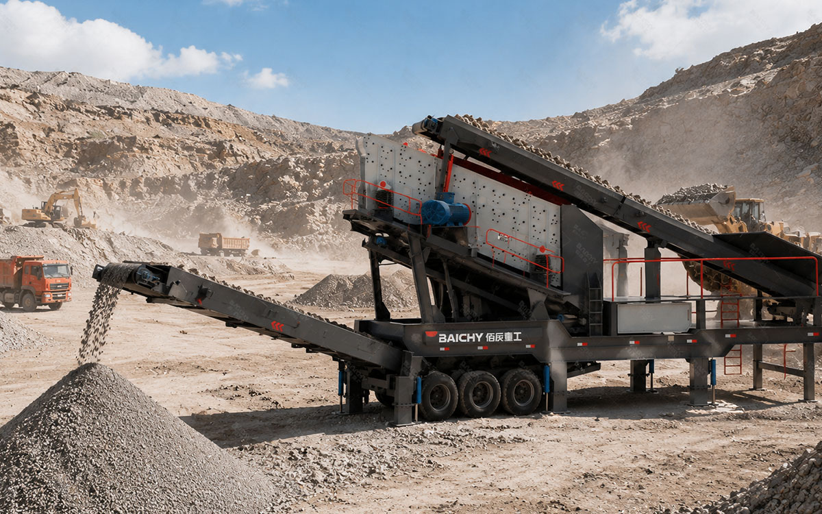 Tire-Mounted-Mobile-Screening-Station