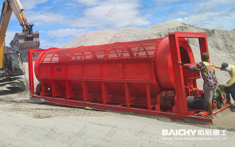 Baichy Rotary Trommel Screen: A High-Efficiency Sorting Tool for Complex Materials