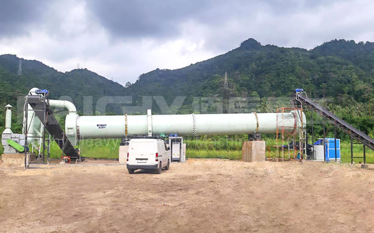 Iron Ore Rotary Dryer for Hematite