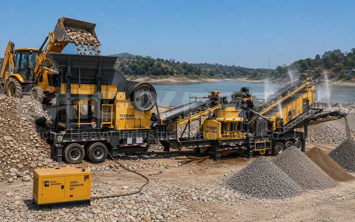 portable-river-stone-crusher-plant