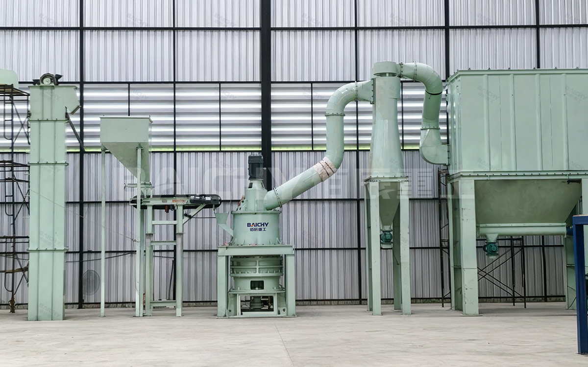 HGM Grinding Mill Customer Site