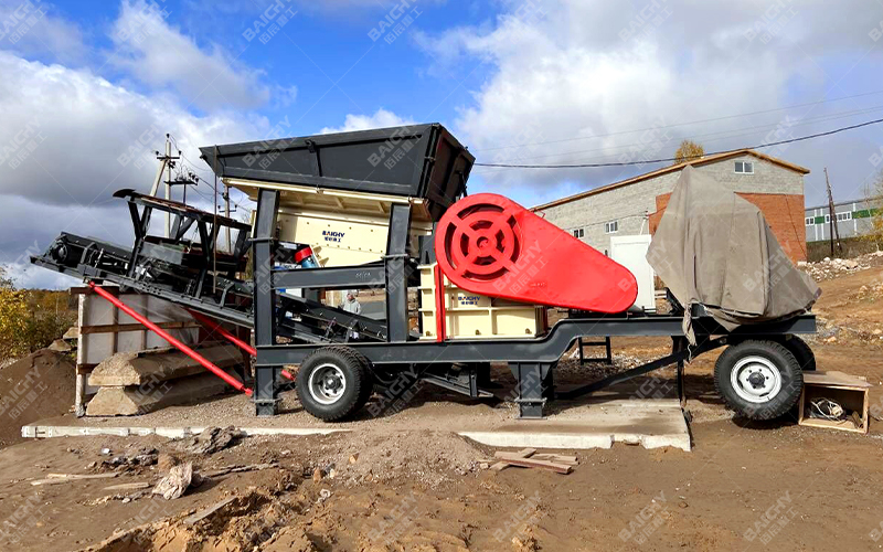 30-50TPH Mobile Crusher for Kenya