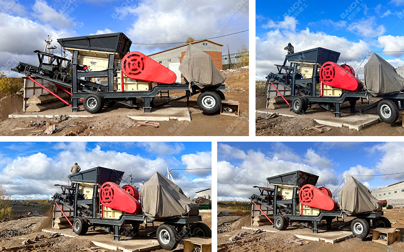30-50TPH Mobile Crusher for Kenya