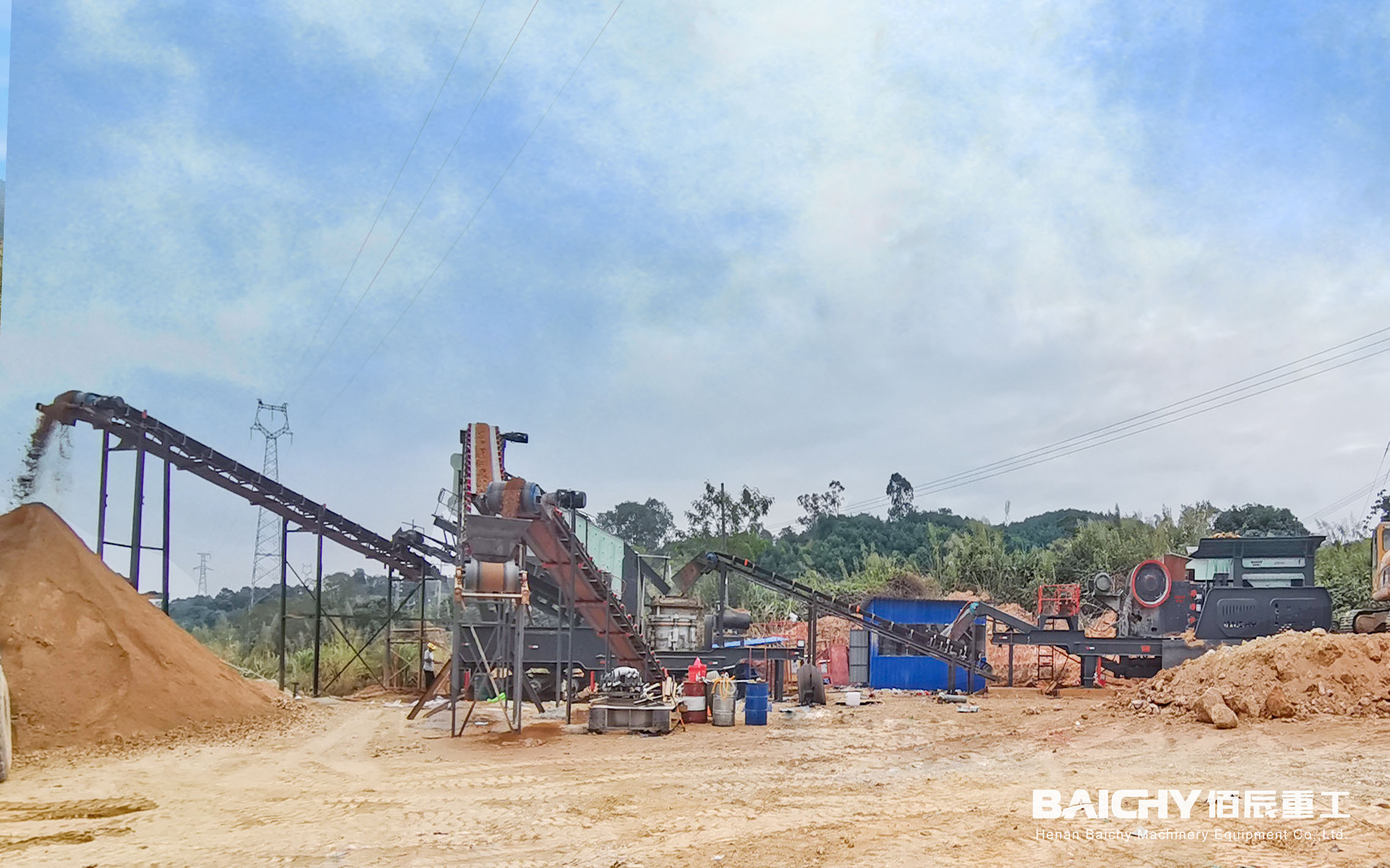 150-200 TPH Mobile Jaw Crusher Plant