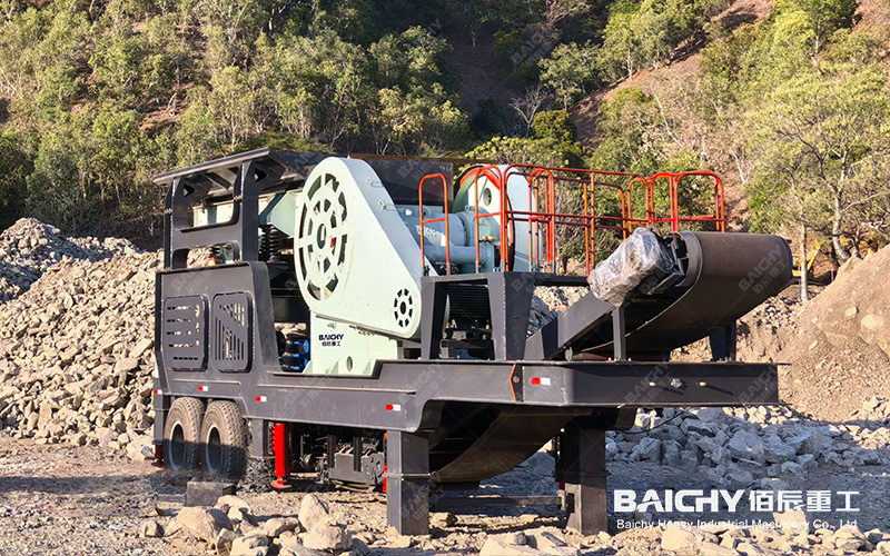 100–150 T/H Mobile Jaw Crusher: ZSW9638 Vibrating Feeder + PE-600×900 Jaw Crusher