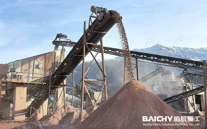 Kazakhstan 500TPH Limestone Crushing Production Line