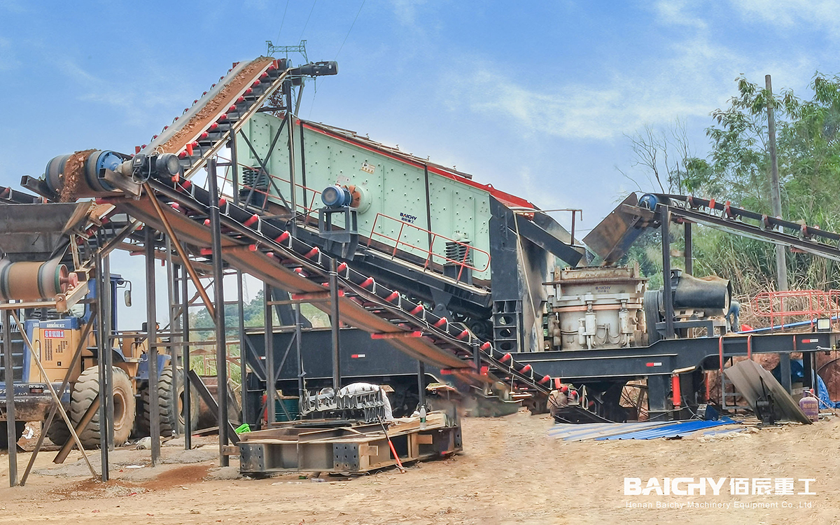 100-500 TPH Mobile Granite Crusher