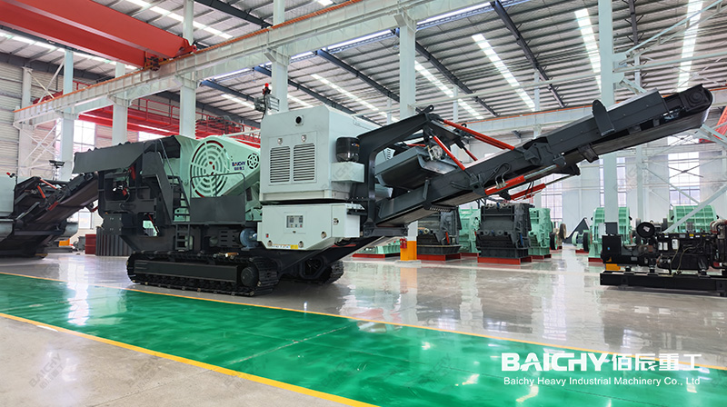 YMC116 tracked jaw crushing station