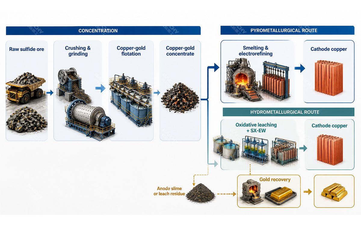 Copper-Gold-Recovery-Process-Illustration