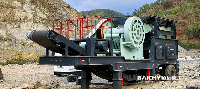 100-120t/h Granite Mobile Crushing Station In Timor-Leste