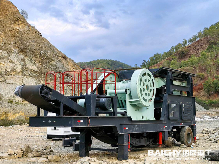 100-120t/h Granite Mobile Crushing Station In Timor-Leste
