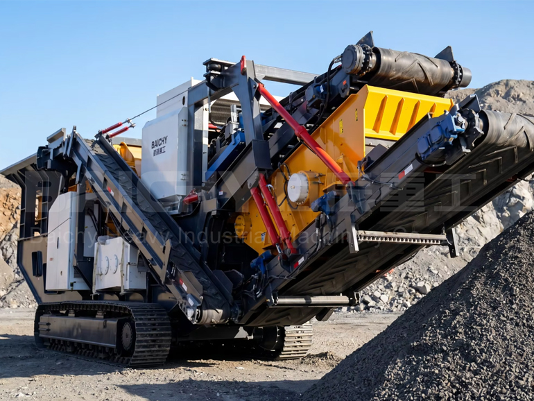 Crawler Mobile Impact Crushing Plant 200tph Shipped To Russia
