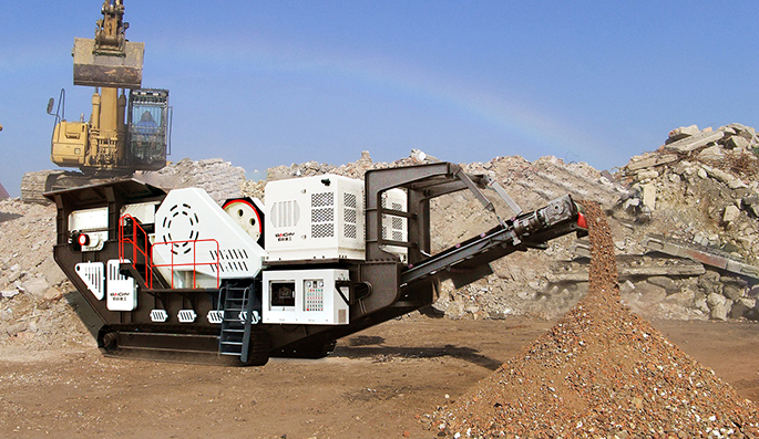 Crawler crusher, Crawler crushing plant，mobile crusher