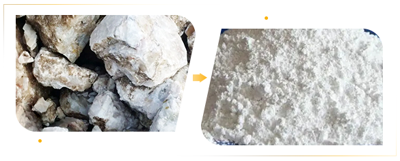 Bentonite grinding