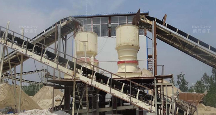 Customer-site-of-single-cylinder-cone-crusher--Baichy-Machin