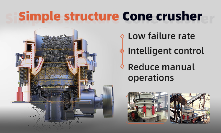 Structural characteristics of hydraulic cone crusher