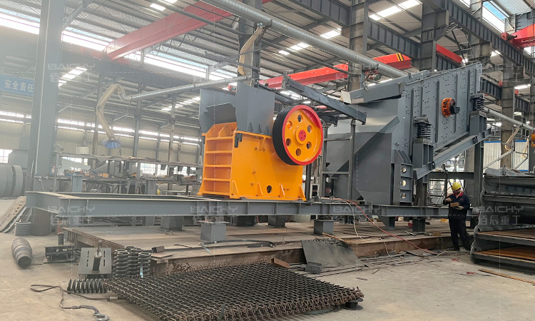 Semi-mobile Crushing Plant - BAICHY MACHINERY