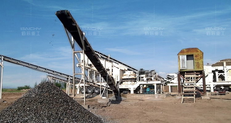 STONE CRUSHING PLANT: Mobile and fixed crushing plants