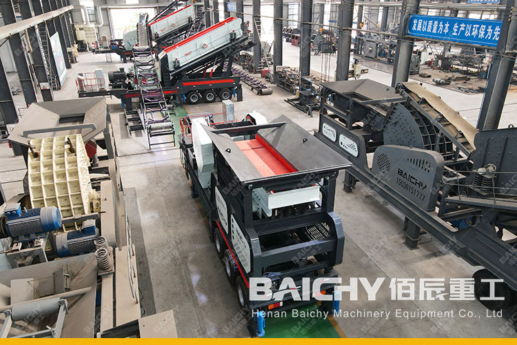 BaichyCrusher brings a Capacity of 200t/h mobile crusher output to Russia