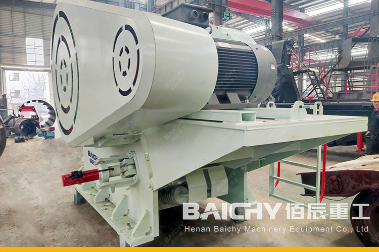 Baichy dual-power jaw crushes costs at Mining quarry