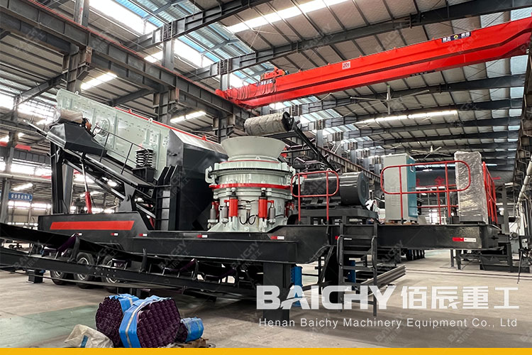 BAICHY launches mobile cone crusher for hard and medium-hard stone