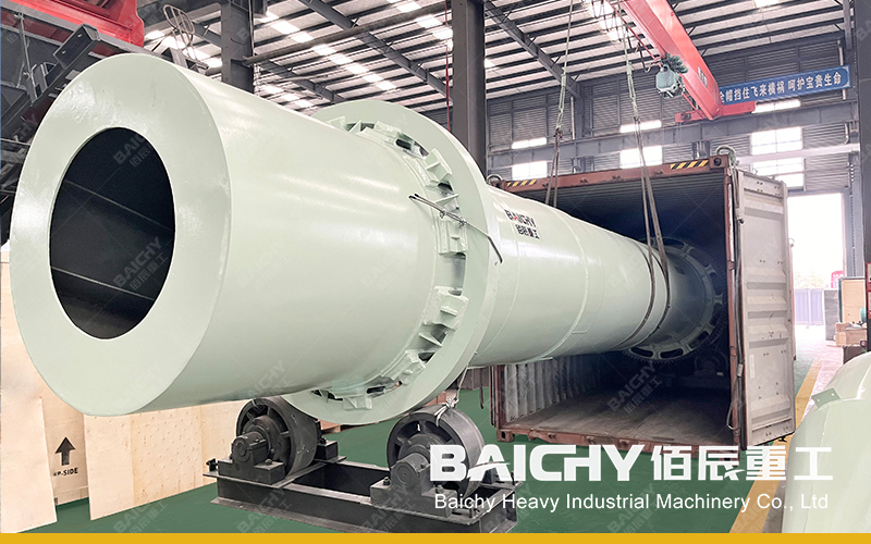 Rotary Dryer Used to Dry Silica Sand - Baichy Machinery