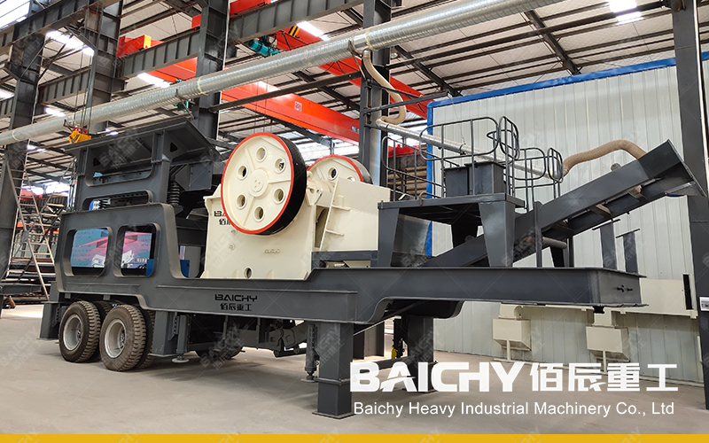 Mobile Jaw Crusher for Sale - Model PE500x750 Capacity 40-13