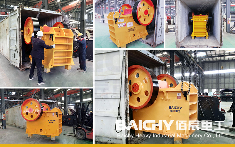 PE600x900 Jaw Crusher With Motor 55kw To Brazil - Baichy Mac