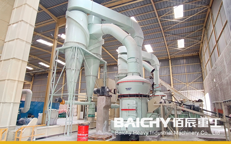 Capacity of 5tph, Finished 200 mesh - Gypsum Grinding Mill P
