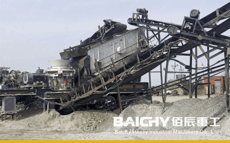 Mobile Hard Stone Crushing and Screening Plant 120-200 tph Ships to TASHKENT, UZBEKISTAN