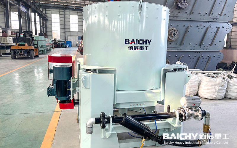 0.5 tph Placer Gold Centrifugal Separator For Separating Ver