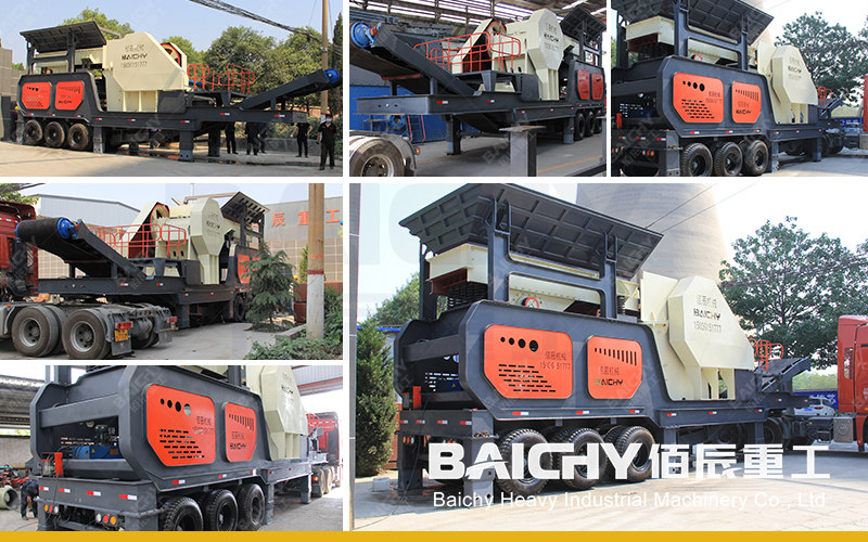 150tph Mobile Stone Crushing Plant For Crushing limestone.jp