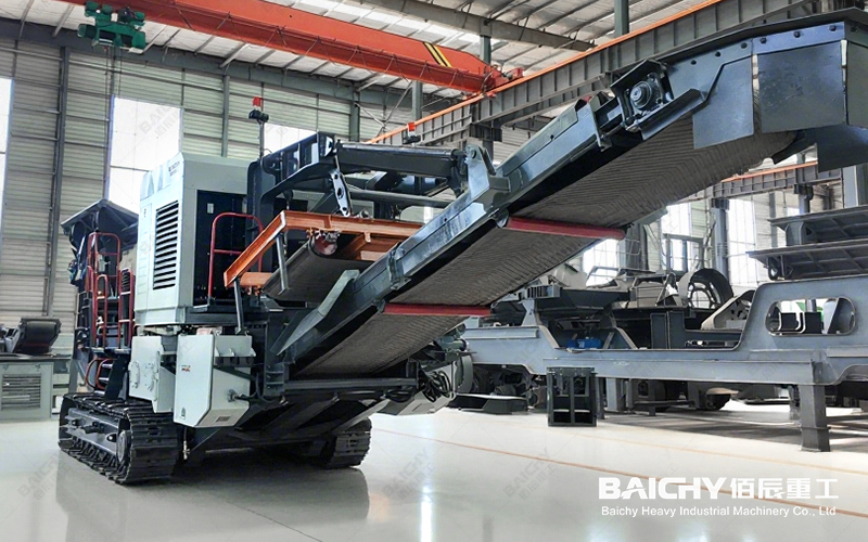 Tracked Crushing Plant, Mobile Crusher, Two-Stage Crushing