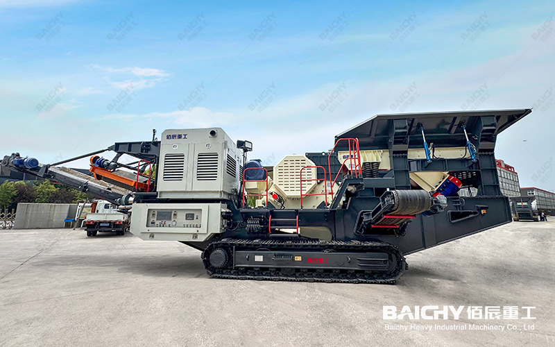 Tracked Crushing Plant, Mobile Crusher, Two-Stage Crushing