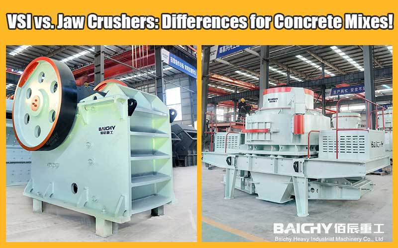 Vertical shaft impact crusher, jaw crusher, concrete aggrega