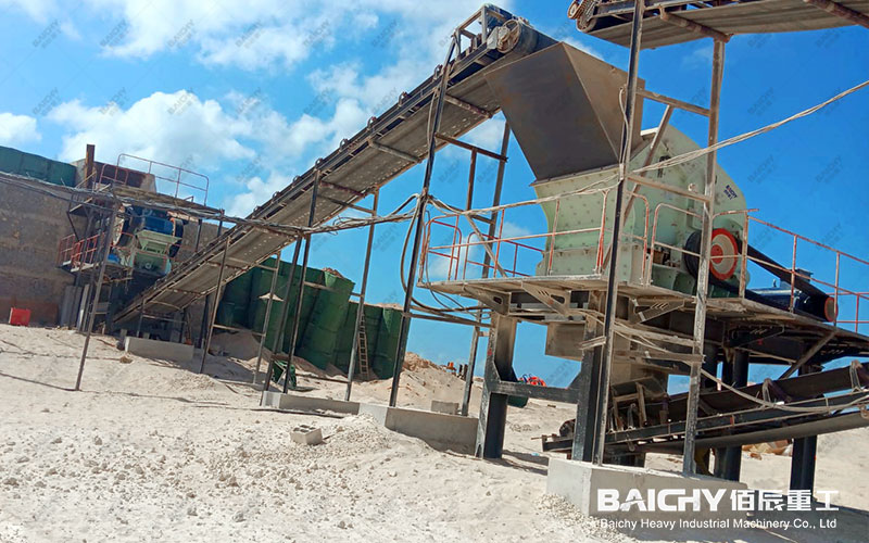 PF impact crusher crushing site (2).jpg