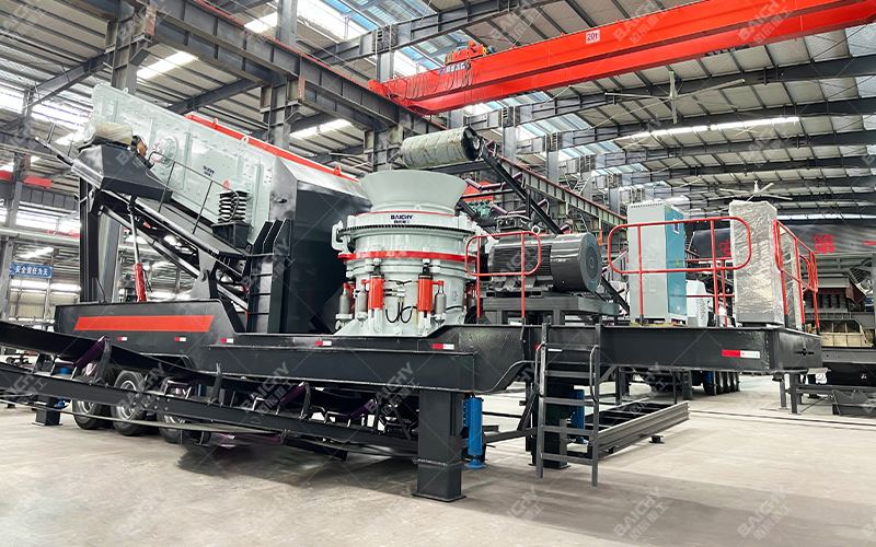 Mobile cone crusher