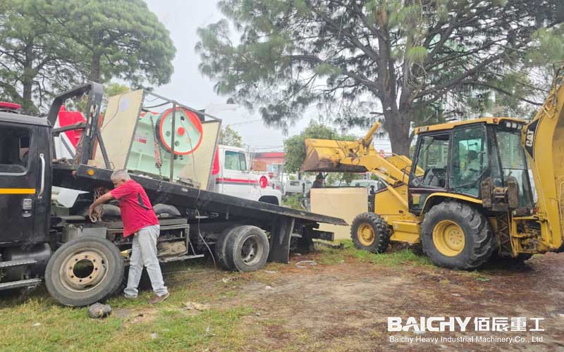 PE250x400 Jaw Crusher - Customer Site