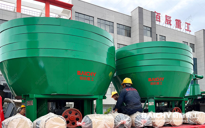 Wet Pan Mill - Efficient Gold and Stone Grinding Solution