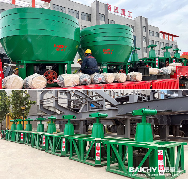 2 t/h 1500 Model Wet Grinding Mill For Gold Extraction For Sale