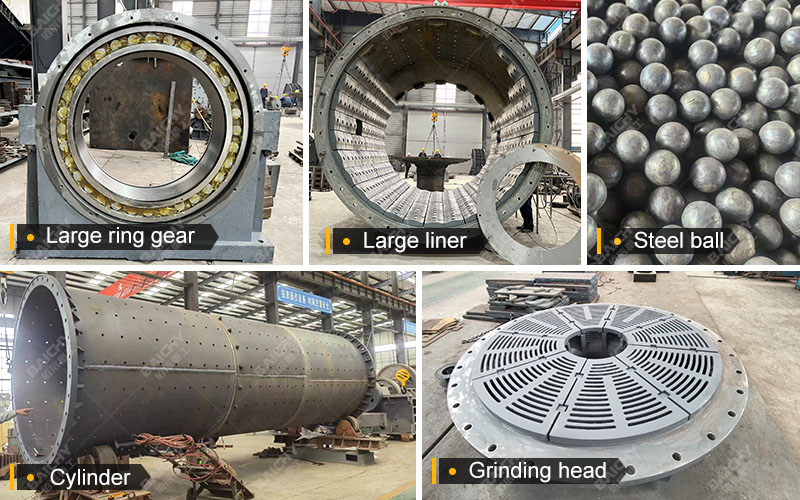 Ball mill structure diagram