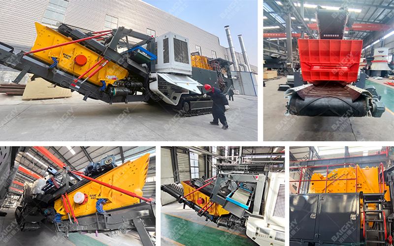 Crawler Mobile Jaw Crusher & Screen Station