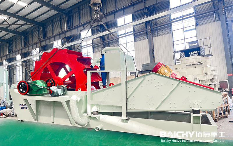 Sand Washing And Dewatering Machine