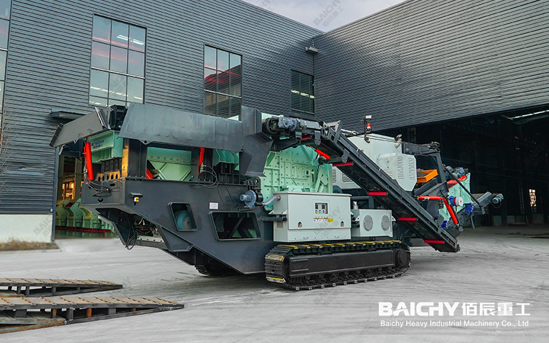 Tracked Impact Crusher Station &ndash; High-Efficiency Crusher for Soft Rock