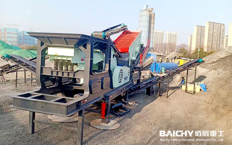 Mobile hammer crusher for Crushing coal