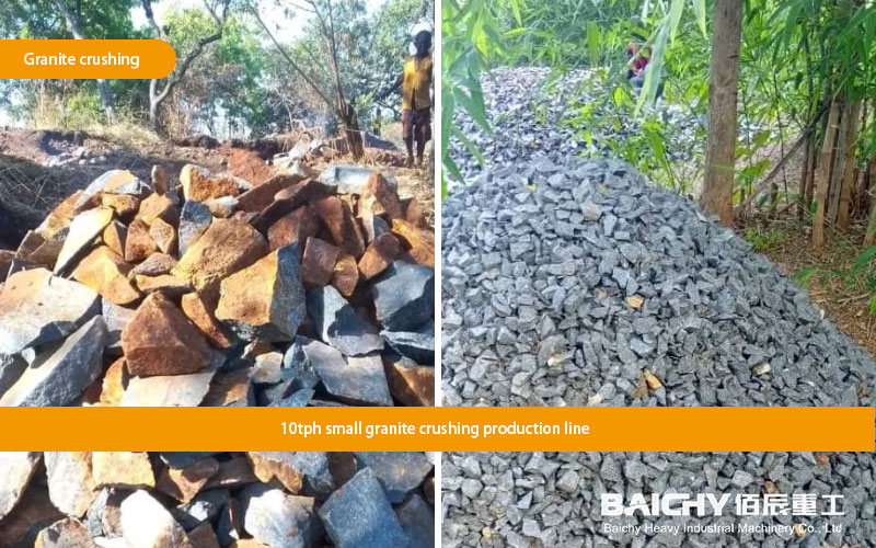 What Equipment Is Recommended for a 10TPH Small Granite Crushing Production Line in South Sudan?