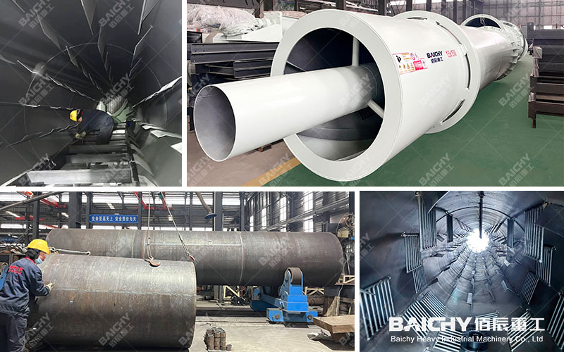 Rotary dryer malfunctions