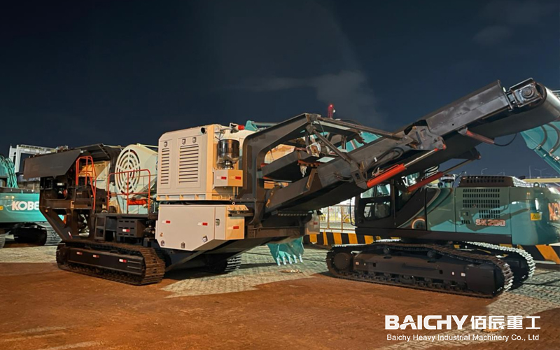 The YMC106 Track-Mounted Jaw Crushing Station has been dispatched to the port